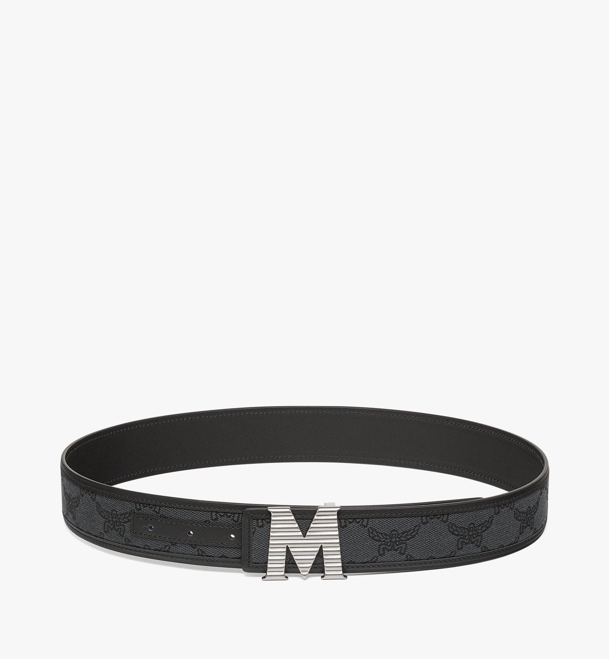 เข็มขัดใส่ได้สองด้าน Claus Fluted M ยาว 1.5 นิ้ว ผ้าแจ็คการ์ดลาย Lauretos 1